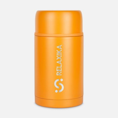 Термос для еды Relaxika 1000, желтый
