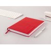 Ежедневник недатированный А5 Barcelona, красный