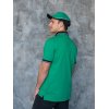 Рубашка поло мужская 04C_Зелёный/Чёрный