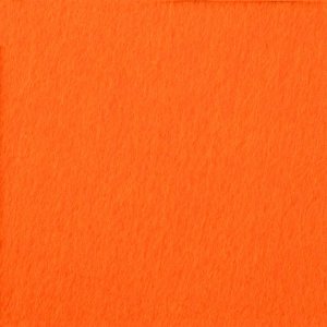 Шеврон из фетра Felt L, оранжевый неон