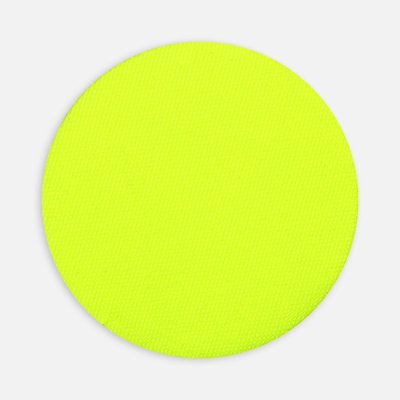Наклейка тканевая Lunga Round, M, желтый неон