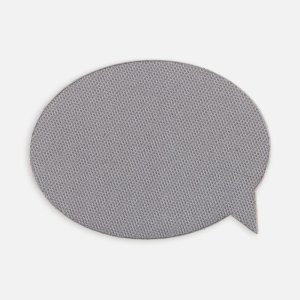 Наклейка тканевая Lunga Bubble, M, серая Наклейка тканевая Lunga Bubble, M, серая