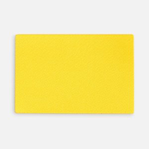 Наклейка тканевая Lunga, L, желтая