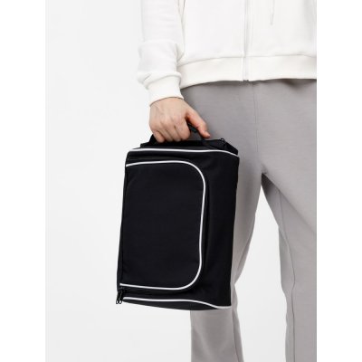 Сумка для обуви Equipex, черная с белым