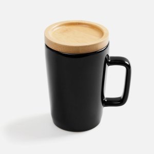 Кружка Vierra с крышкой-костером, черная Кружка Vierra с крышкой-костером, черная