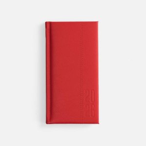 Еженедельник Baza, датированный, красный