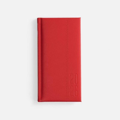 Еженедельник Baza, датированный, красный