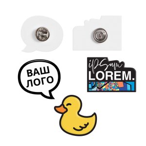 Значок металлический Essence на заказ Значок металлический Essence на заказ