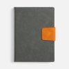 Ежедневник Grande Strap на заказ, датированный, серый