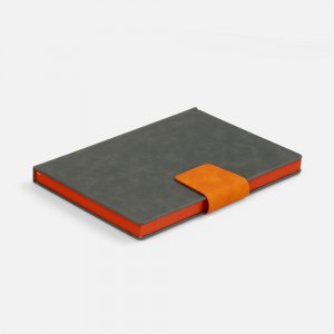 Ежедневник Grande Strap на заказ, датированный, серый