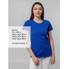 Футболка женская T-bolka Stretch Lady, ярко-синяя (royal)