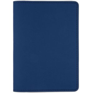 Обложка для паспорта Shall Simple, синий Обложка для паспорта Shall Simple, синий
