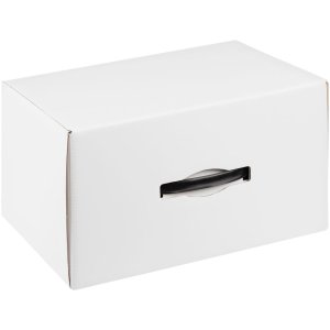 Коробка Matter High Light, белая с черной ручкой Коробка Matter High Light, белая с черной ручкой