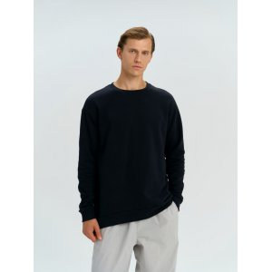 Свитшот оверсайз унисекс Omnifit, черный Свитшот оверсайз унисекс Omnifit, черный