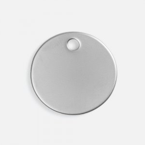 Шильдик металлический Alfa Sirkel, серебристый