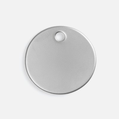 Шильдик металлический Alfa Sirkel, серебристый