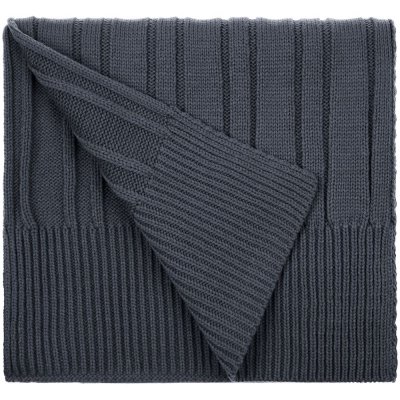 Шарф Knit Beat, серый (графит)