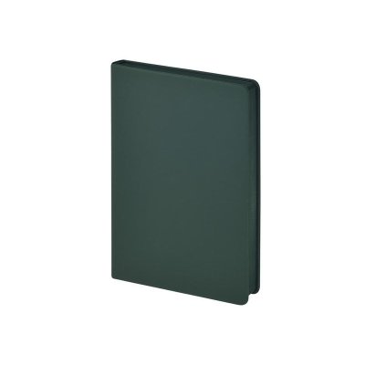 Ежедневник А5 Megapolis Color New soft-touch, темно-зеленый