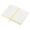 Бизнес-блокнот C2 софт-тач, твердая обложка, 128 листов, желтый