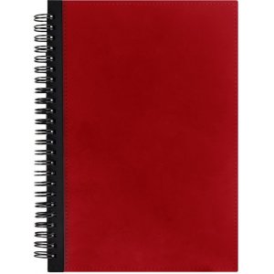 Ежедневник Notera Maxi, недатированный, красный