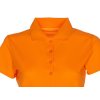 Рубашка поло First 2.0 женская, оранжевый