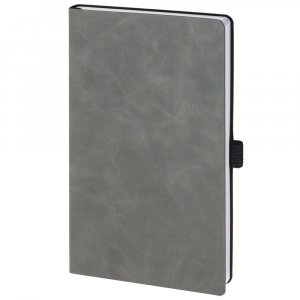Ежедневник Nubuck Touch, недатированный, серый