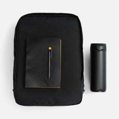 Набор Flexpen Travel, черный с желтым