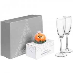 Набор Sparkling Year со свечой «Мандарин» Набор Sparkling Year со свечой «Мандарин»