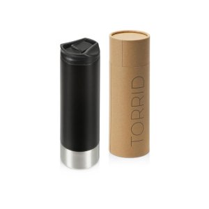 Герметичная термокружка c двойными стенками и медным слоем Torrid, 470 мл, черный Герметичная термокружка c двойными стенками и медным слоем Torrid, 470 мл, черный