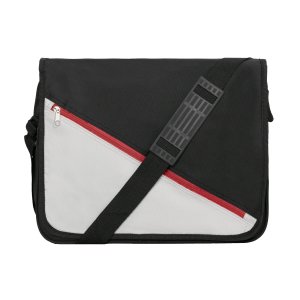 Сумка для документов "Briefing"#, цвет черный с красным