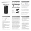 Беспроводное зарядное устройство "Shine SOFTTOUCH", 8000 mAh с подсветкой логотипа и цифровым индикатором заряда, цвет черный