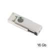 Флеш-карта TWISTA Transparent MS, 16Гб, цвет прозрачный