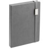 Ежедневник New Factor Metal, серый Ежедневник New Factor Metal, серый