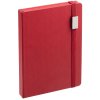 Ежедневник New Factor Metal, красный Ежедневник New Factor Metal, красный