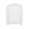 Свитшот с начесом Clasica унисекс, белый