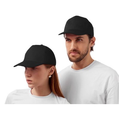 Бейсболка Мемфис 230 5-панельная, цвет черный