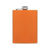 Фляжка 240 мл Remarque soft touch, 201 сталь, оранжевый