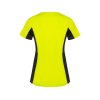Футболка Shanghai женская, неоновый желтый/черный