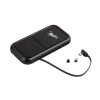 Беспроводное ЗУ "Fast & Furious", 10000 mAh, с быстрой (22.5W/15W) зарядкой, с магнитным кабелем и набором переходников, с подсветкой логотипа, цвет чер