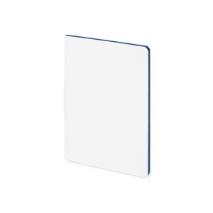 Бизнес-тетрадь А5 Pragmatic Contrast, 40 листов в клетку, белый с голубым срезом