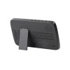 Настольные часы "Smart Screen" с беспроводным (15W) зарядным устройством, гигрометром, термометром, календарём, с подсветкой логотипа, цвет че