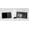 Настольные часы "Smart Screen" с беспроводным (15W) зарядным устройством, гигрометром, термометром, календарём, с подсветкой логотипа, цвет че