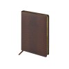 Ежедневник недатированный А5 Amazonia, коричневый с золотым обрезом Ежедневник недатированный А5 Amazonia, коричневый с золотым обрезом