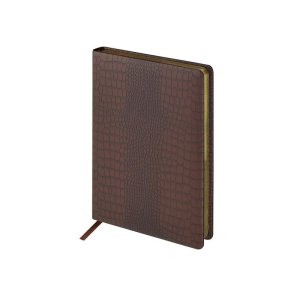 Ежедневник недатированный А5 Amazonia, коричневый с золотым обрезом Ежедневник недатированный А5 Amazonia, коричневый с золотым обрезом
