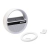 Bluetooth колонка "Smart Orb" 5Вт с беспроводным (15W) ЗУ, лампой, часами, FM радио, цвет белый