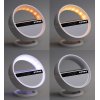 Bluetooth колонка "Smart Orb" 5Вт с беспроводным (15W) ЗУ, лампой, часами, FM радио, цвет белый