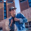Бейсболка BRYCE, 6 клиньев, сетка,100 % переработанный полиэстер, застежка, темно-синий
