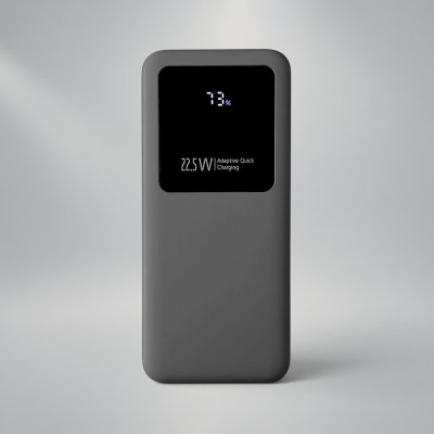 Внешний аккумулятор Kris soft touch, 10000mAh (Серый)