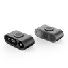 Настольные часы "Smart Hub" с bluetooth колонкой 5Вт, беспроводной (15W) зарядкой и подсветкой логотипа, цвет черный