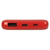 Внешний аккумулятор Reserve Pro, 10 000 mah, красный